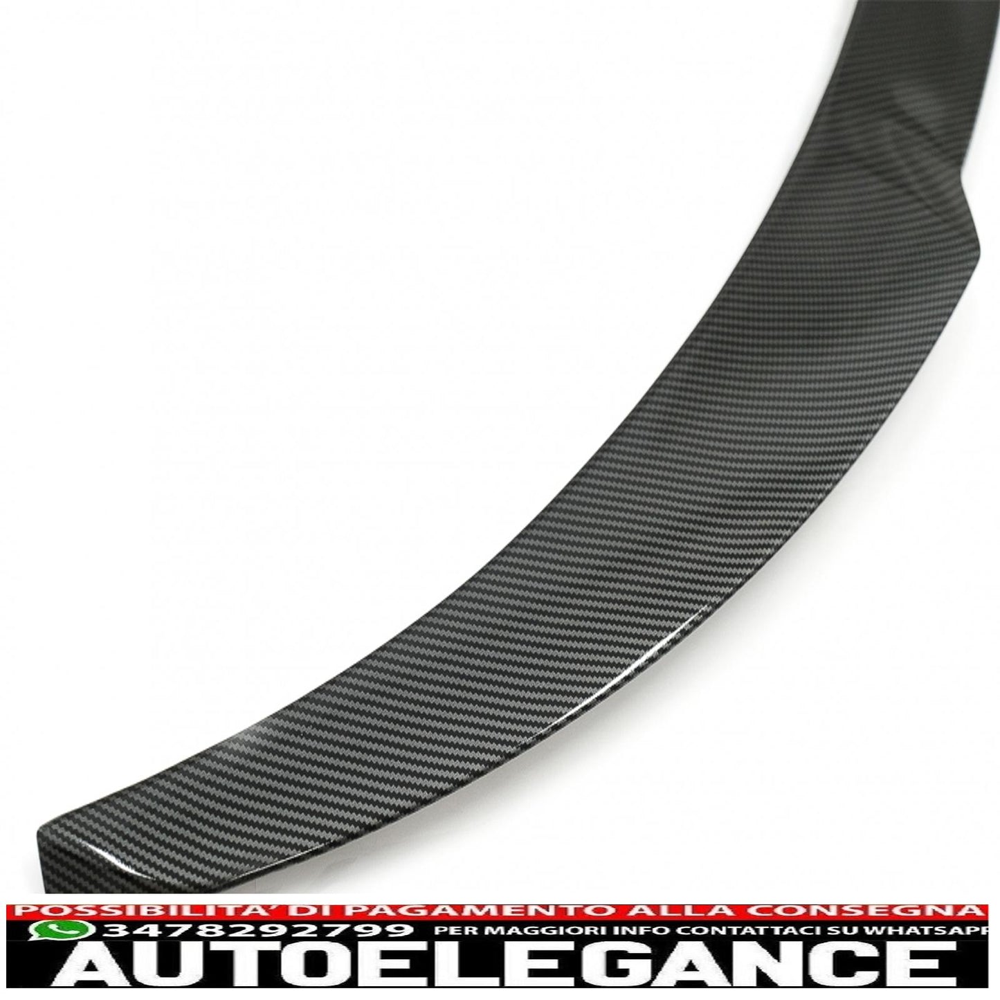 Aerodynamic body kit extension suitable for tesla model 3 (2017-up) carbon look 
