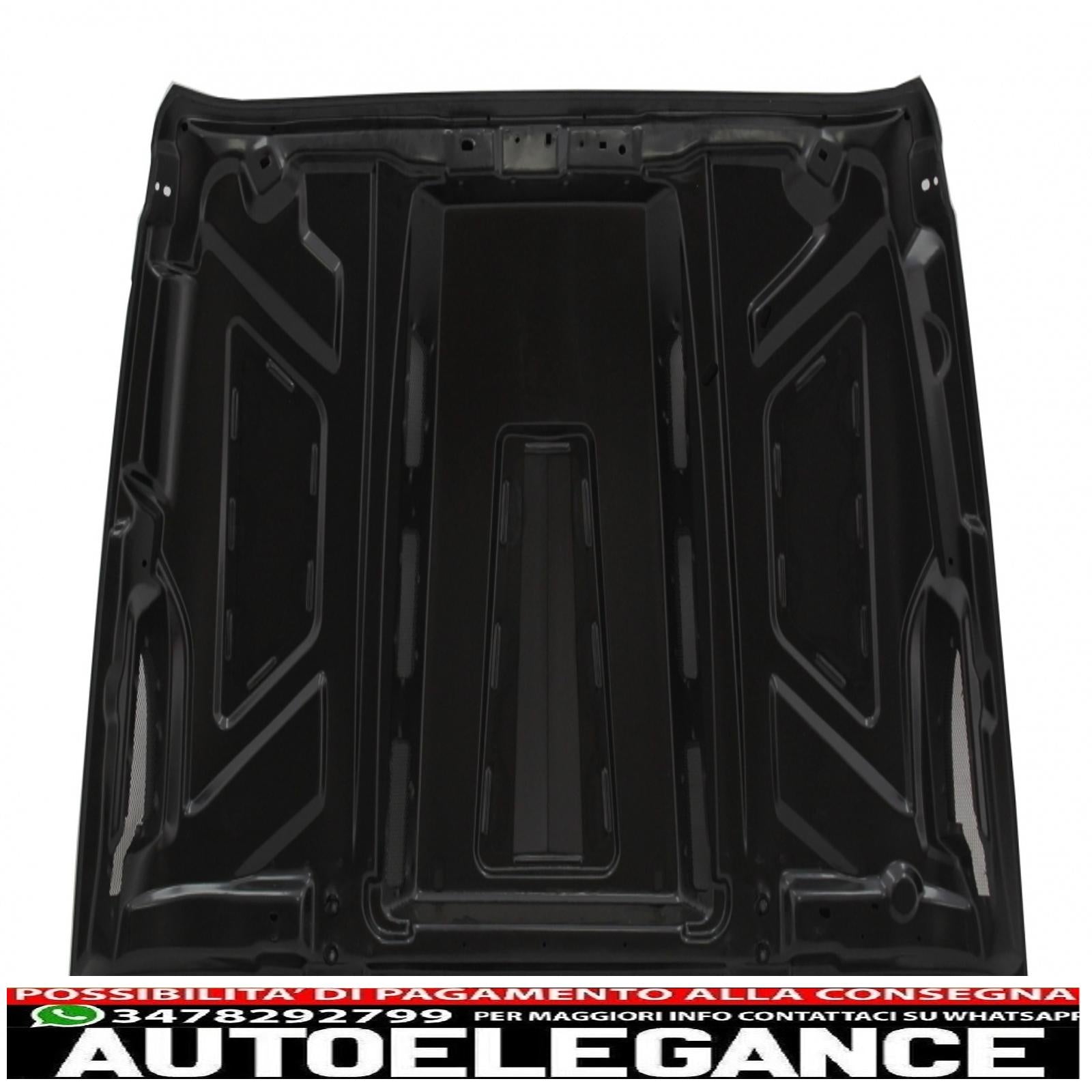 cofano adatto per Jeep Wrangler 2D & 4D (2007-2017) Avengers Heat Dispersion Edition AUTOELEGANCERICAMBI
