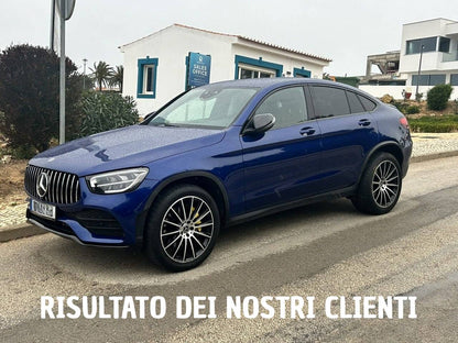 GRIGLIA ADATTA PER MERCEDES GLC X253 C253 LIFT AMG 2019-2022 LOOK GT CROMATA