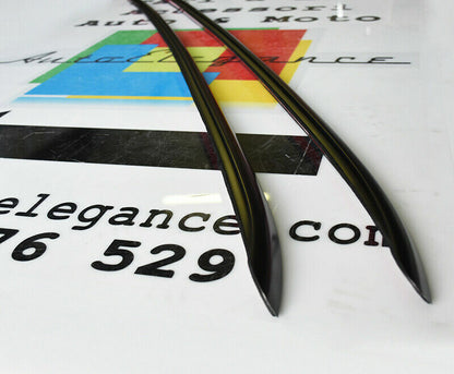 BARRE TETTO AUDI A3 8V SPORTBACK 2012-2019 MANCORRENTI NERI LOOK SLINE 0125 AUTOELEGANCERICAMBI