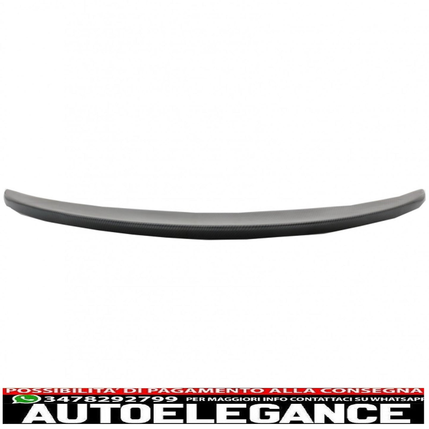 Trunk lid spoiler suitable for mercedes cla c117 w117 (2013-2018) a-design carbon film 