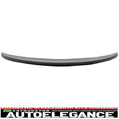 Trunk lid spoiler suitable for mercedes cla c117 w117 (2013-2018) a-design carbon film 