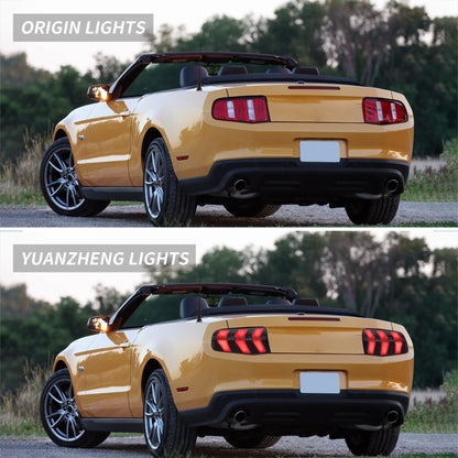 Luci posteriori a LED complete per Ford Mustang 2010-2012 con animazione di avvio Luci di marcia