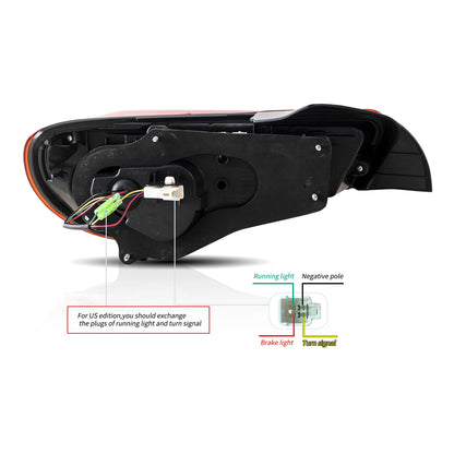 Fanali posteriori a LED completi per Toyota 86 2012-2021 Scion FR-S 2013-2021 Subaru BRZ 2013-2021
