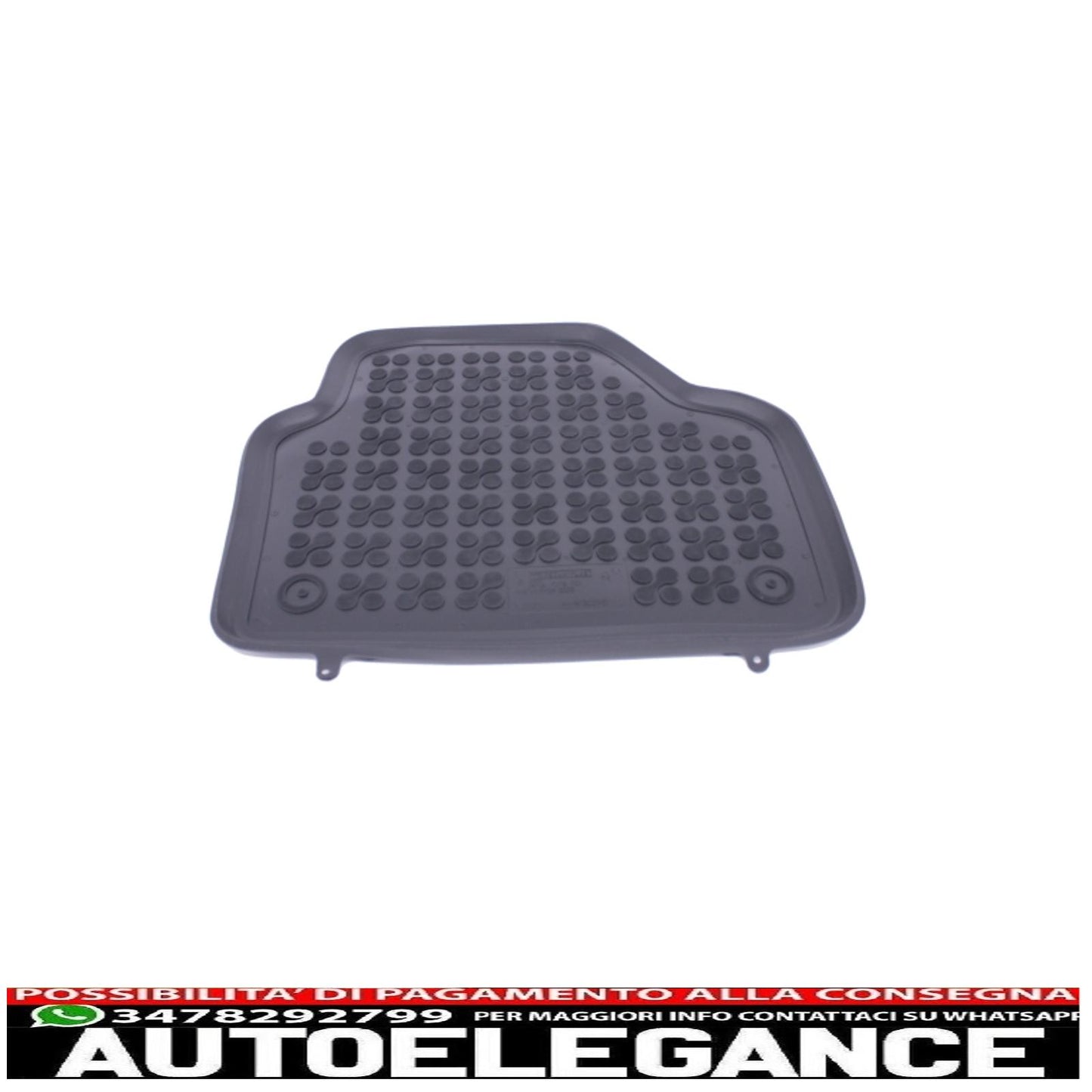 Black rubber mat suitable for bmw x1 e84 2009-2015