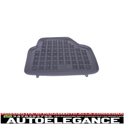 Black rubber mat suitable for bmw x1 e84 2009-2015