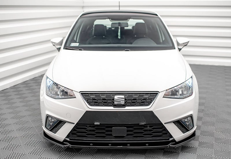 SPLITTER ADATTO PER SEAT IBIZA 5 KJ 2017+ STANDARD LOOK FR NERO LUCIDO V2