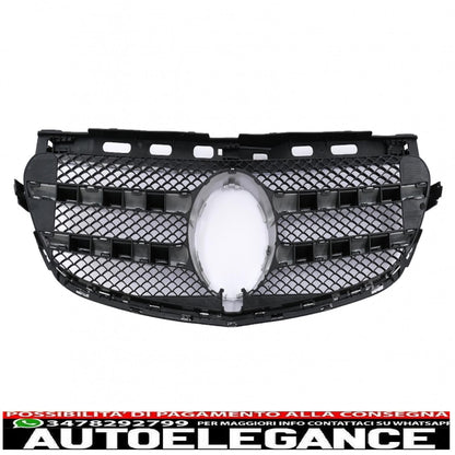 front grille suitable for mercedes e class w212 s212 facelift (2013-2016)