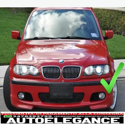 Coprifanetti Portafendinebbia per BMW 3 E46 1998-2005 M3 M-Technik M-Sport Design-mostra il titolo originaleTesto originaleFog Lights Holder Covers for BMW 3 E46 1998-2005 M3 M-Technik M-Sport Design
