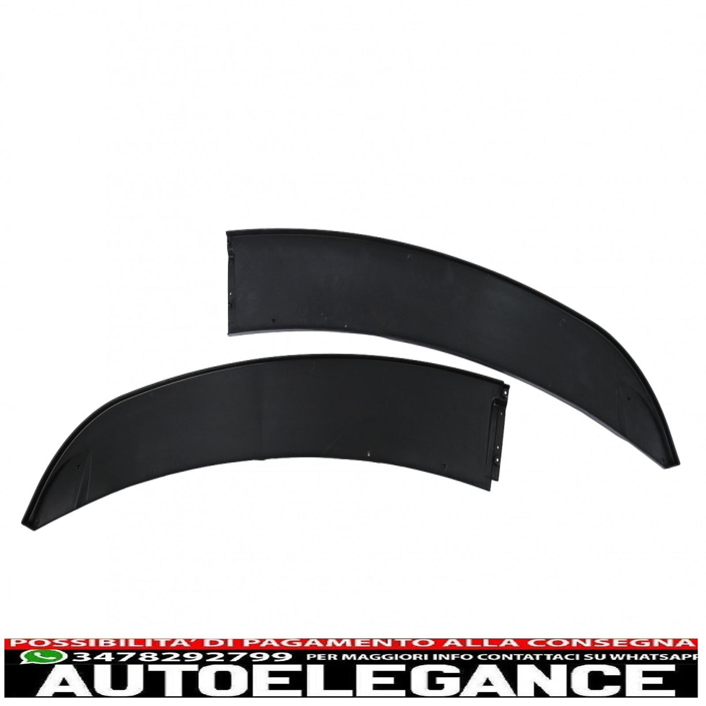 Front bumper spoiler suitable for bmw 3 series e90 e91 lci m-tech (2008-2011) limousine touring piano black