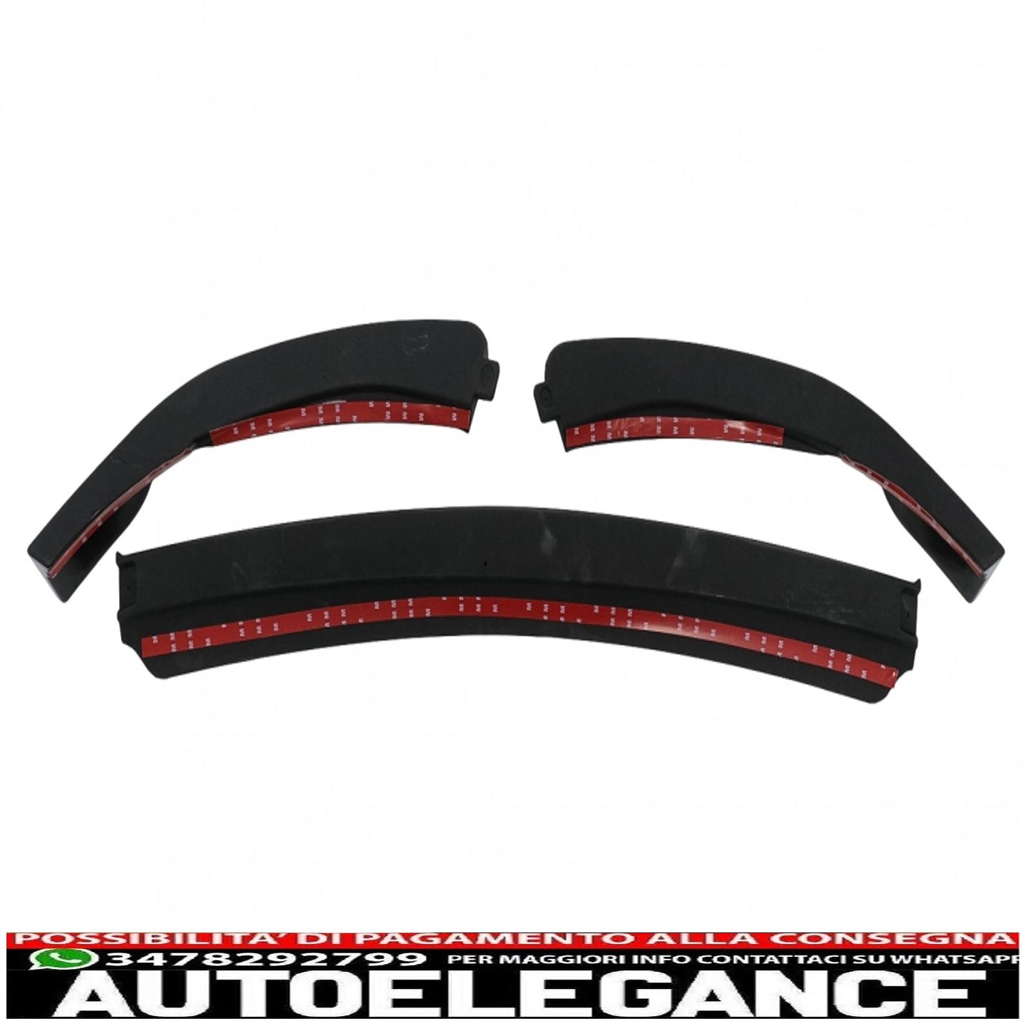 Front bumper spoiler lip suitable for mercedes c class w205 s205 a205 c205 facelift (2019-2021) piano black