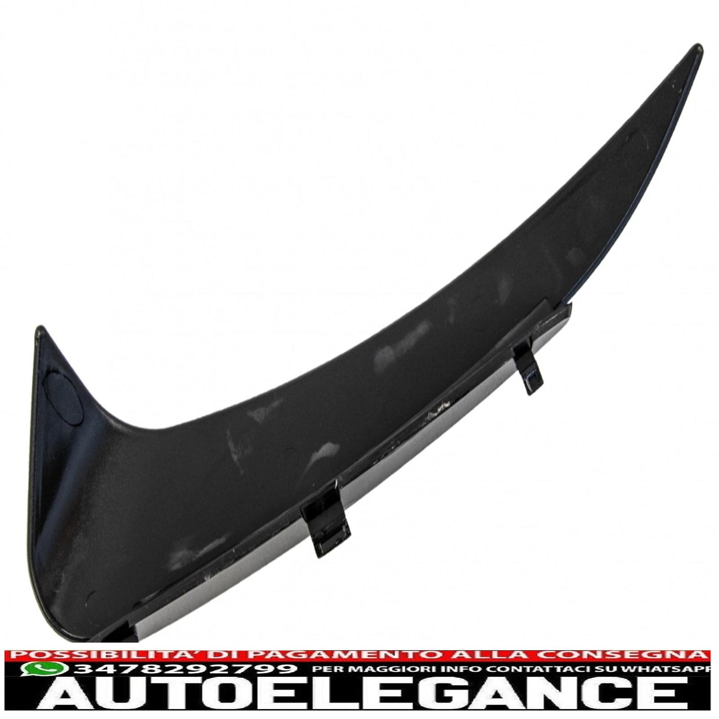 Alette paraurti posteriori alette laterali flic adatte per mercedes classe c c205 a205 (2014-2018) coupe cabriolet piano nero AUTOELEGANCERICAMBI