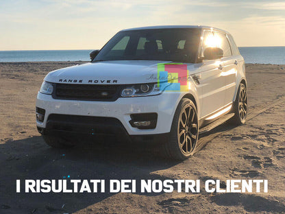 PEDANE LATERALI SOTTOPORTA RANGE ROVER SPORT 2013 IN POI TOP QUALITA' -.-