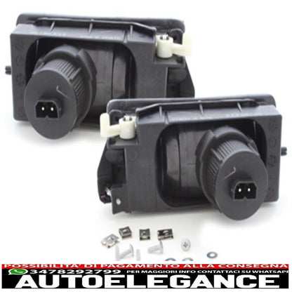 complete body kit suitable for bmw 3 series e36 (1992-1998) m3 design with chrome fog lights