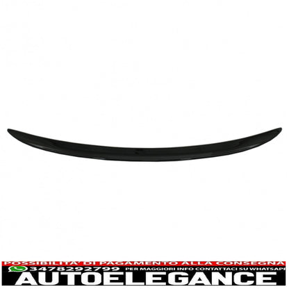 trunk spoiler suitable for bmw 7 series g12 (2015-02.2019) m sport design piano black