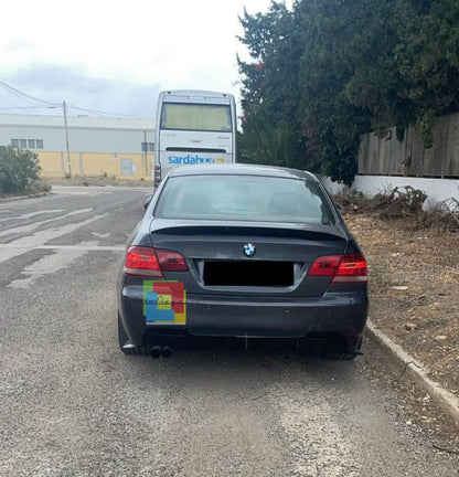GLOSS BLACK REAR DIFFUSER SUITABLE FOR BMW 3 SERIES E92 E93 320 325 330 