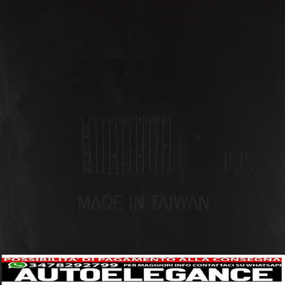 Double outlet air diffuser suitable for bmw 5 series f10 f11 (2011-2017) m sport design with black exhaust tips