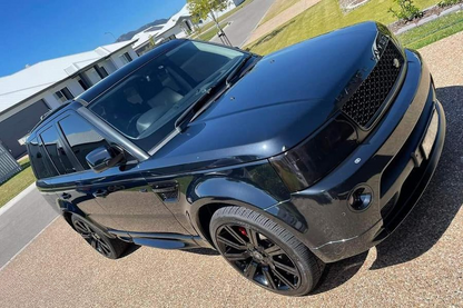 GRILLE SUITABLE FOR RANGE ROVER SPORT L320 LIFT 09-13 AUTOBIOGRAPHY LOOK GLOSSY