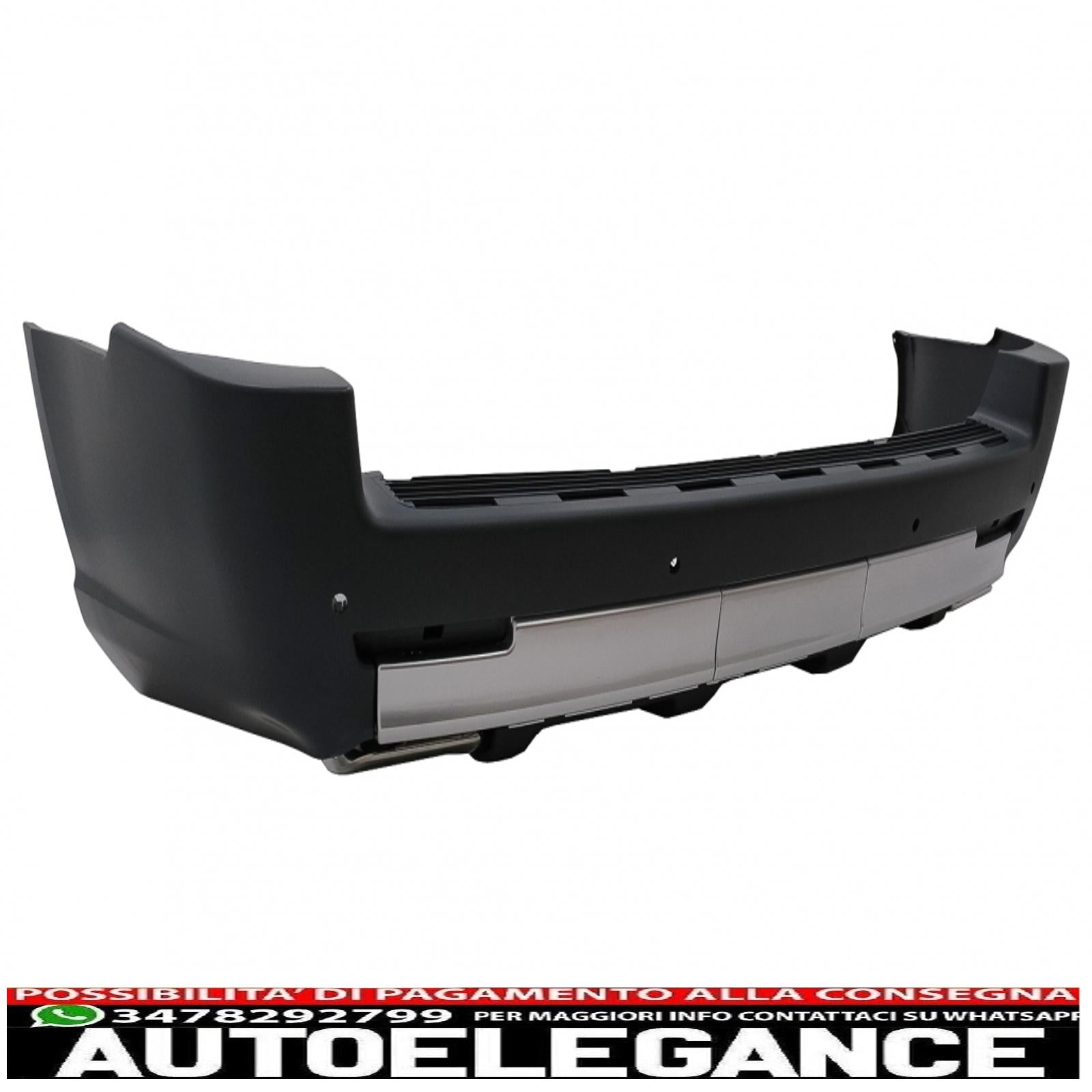 conversione completa kit carrozzeria design autobiografia adatto per land rover vogue l322 (2002-2009) retrofit per restyling griglia nera argento edizione 2010+ AUTOELEGANCERICAMBI