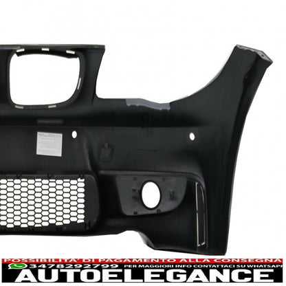 front bumper suitable for bmw 1 series e81 e82 e87 e88 (2004-2011) design 1m 