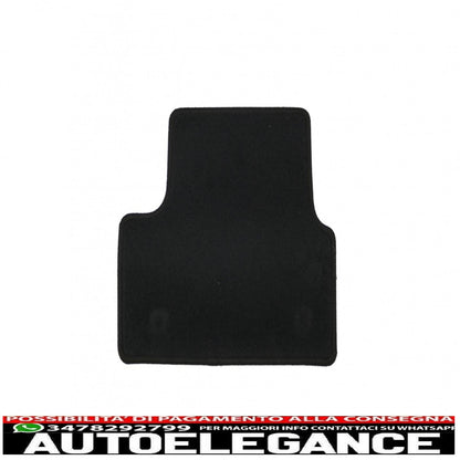 Graphite carpet mat suitable for opel astra j 11/2009-08/2015, astra j sports tourer 11/2010-03/2016, astra j gtc 11/2011, cascada 04/2013