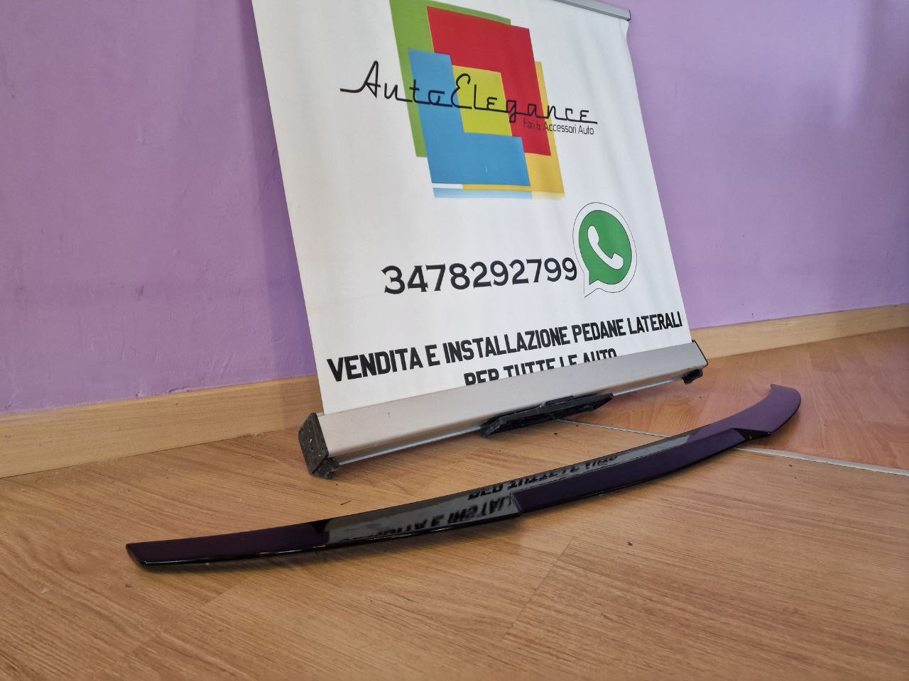 ART. 0574 SPOILER BMW SERIE 4 F32 COUPE LOOK M4 NERO LUCIDO