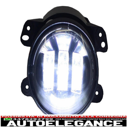 4 inch full led fog lights fit for Jeep Wrangler JK TJ LJ (2007-2017)