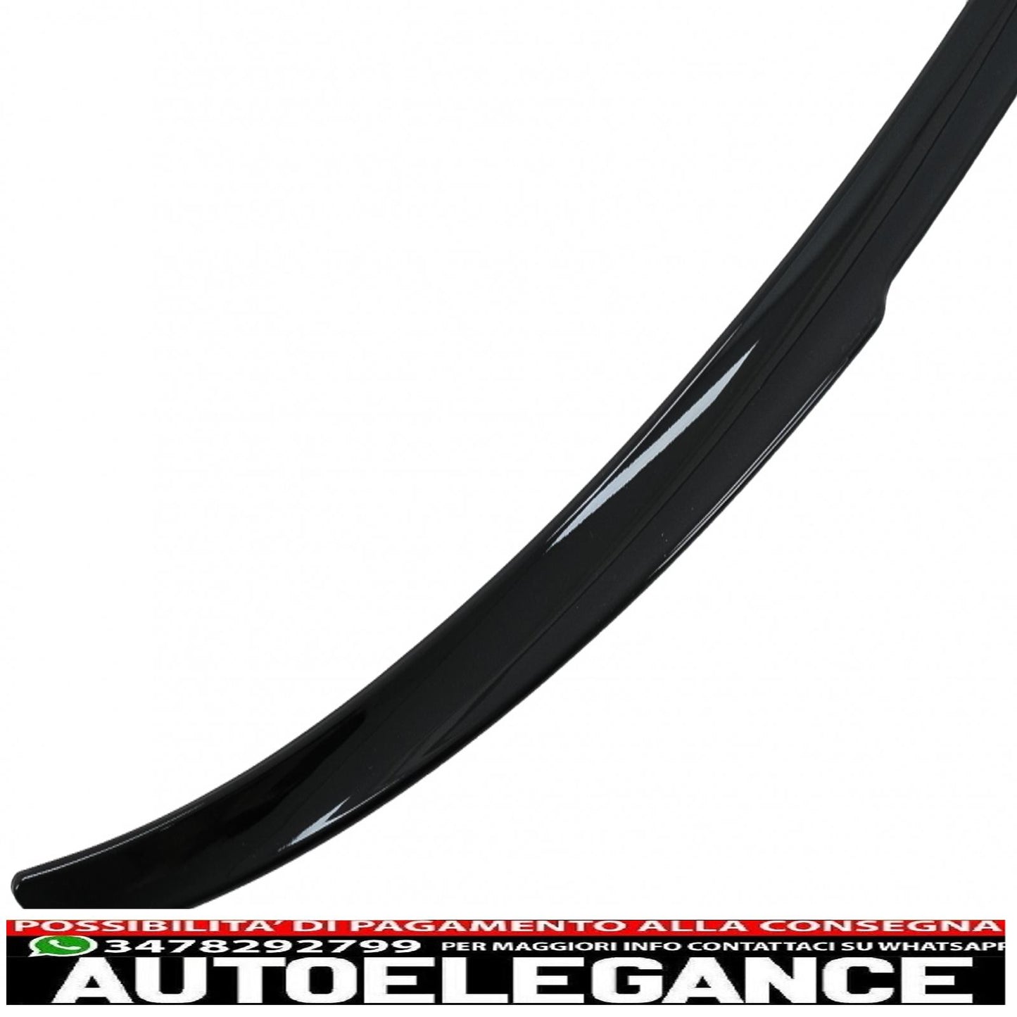 Trunk Spoiler Suitable for BMW 3 Series G20 Sedan (2019 onwards) M3 Design Piano Black 