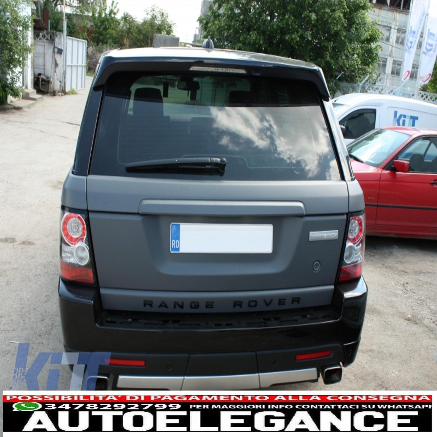 Rear Bumper Protector Sill Kick Plate Cover Aluminium Fit For Land Range Rover Sport L320 (2005-2013) Tailgate Boot Liner