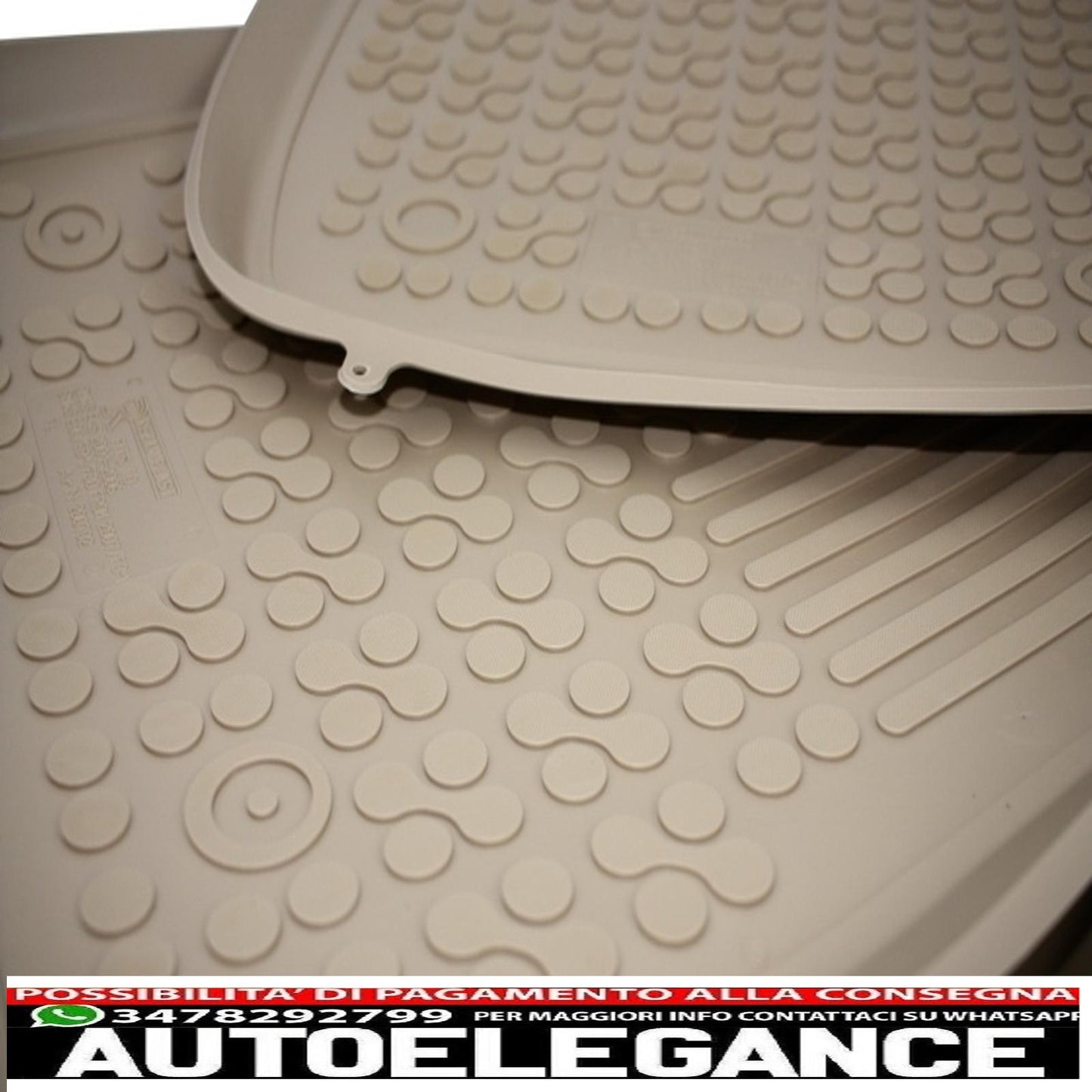 Beige rubber mat suitable for bmw 3 series e46 e90 e91 sedan touring