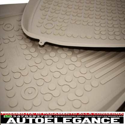 Beige rubber mat suitable for bmw 3 series e46 e90 e91 sedan touring