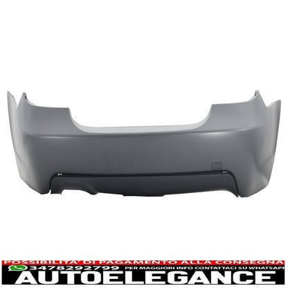 paraurti anteriore senza fendinebbia e paraurti posteriore adatto per bmw serie 5 e60 (2003-2010) design m-technik