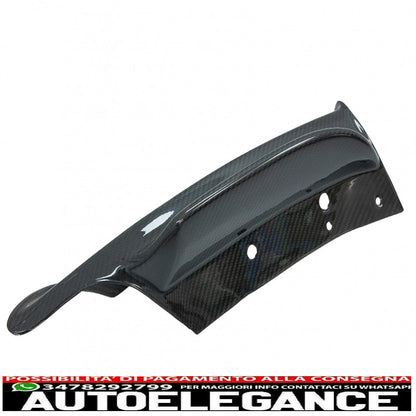 spoiler anteriore in carbonio adatto per bmw serie 3 e90 e91 berlina touring (2005-2008) solo paraurti m-tech