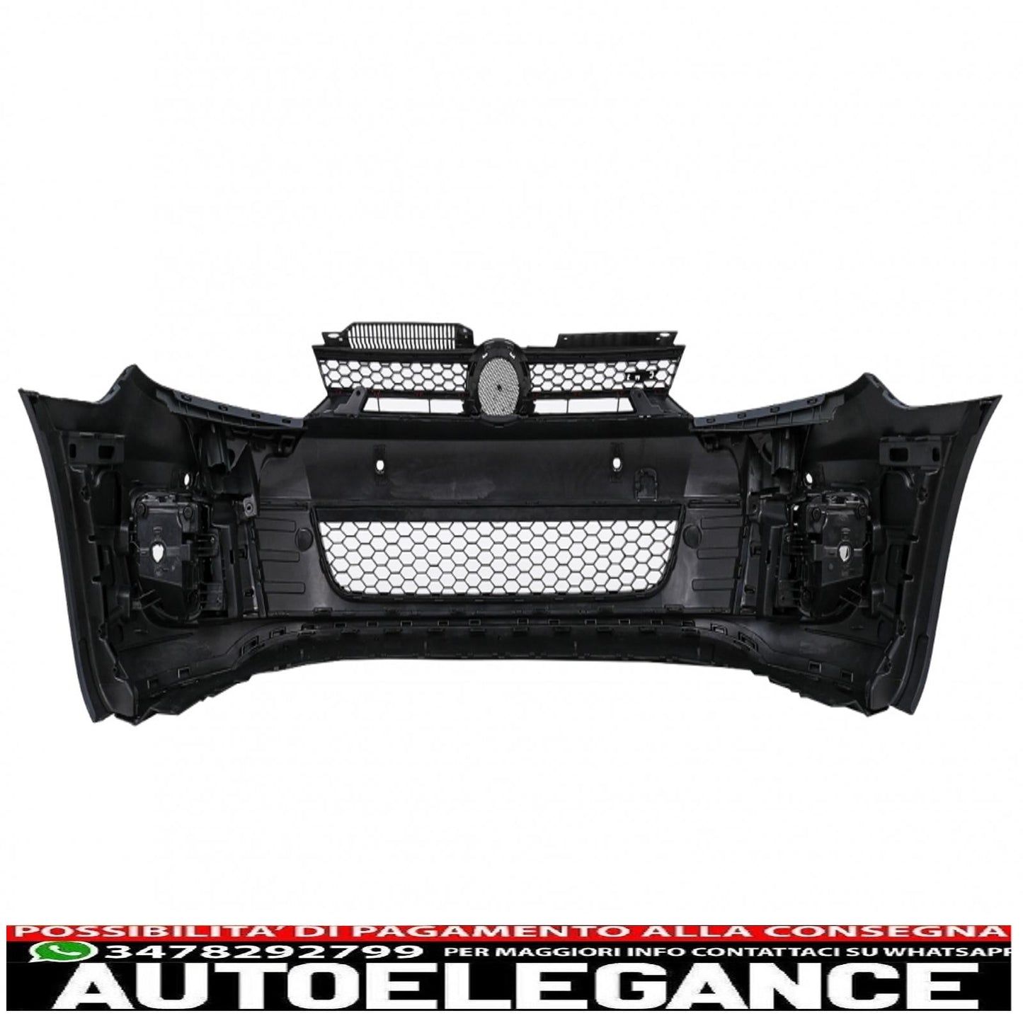 Paraurti anteriore adatto per vw golf vi 6 (2008-2013) look gti