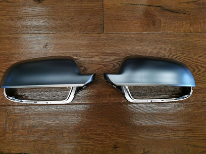 SATIN CAPS SUITABLE FOR AUDI A3 80-A4 8K B8-A5 8T LIFT SPORTY LOOK