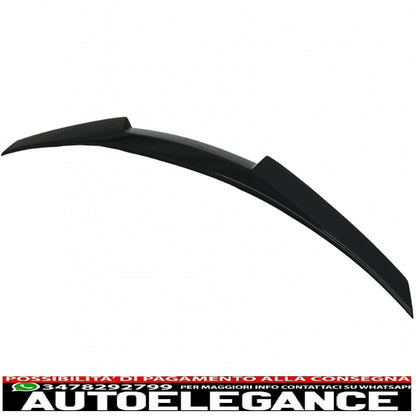 Trunk Spoiler Suitable for BMW 4 Series Coupe F32 (2013-up) M4 CSL Design Piano Black