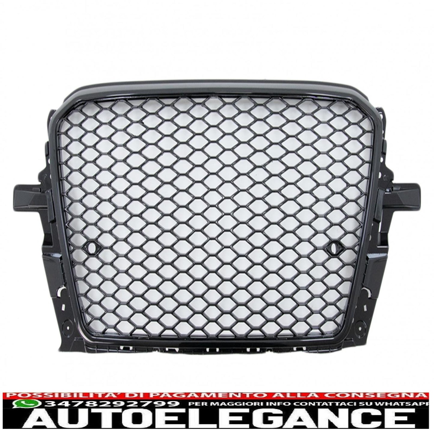 Paraurti anteriore adatto per audi q5 8r suv (2012-2016) rs design