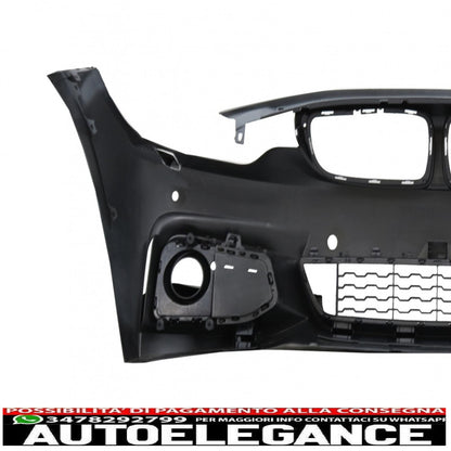 kit carrozzeria completo adatto per bmw serie 4 f32 f33 (2013-2016) design m-performance coupé cabrio senza fendinebbia