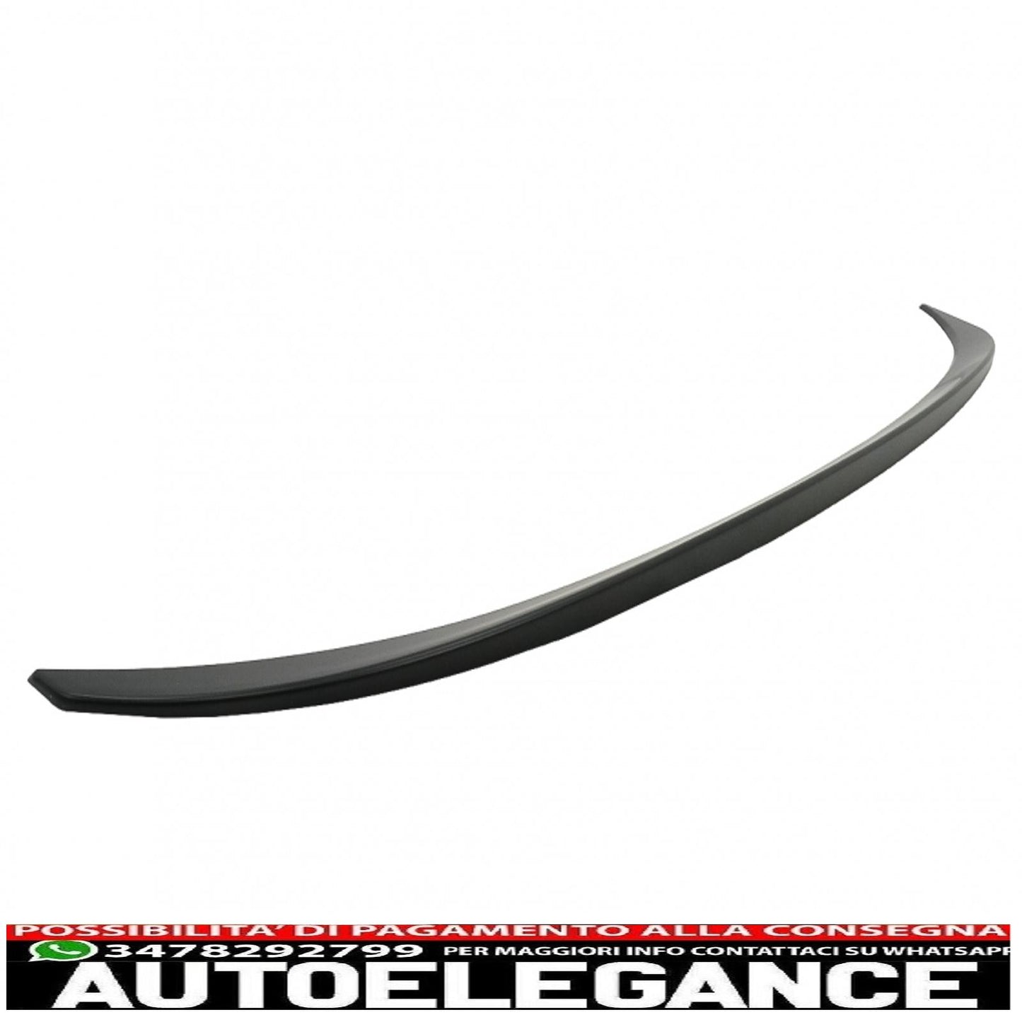 Boot lid spoiler suitable for BMW 3 Series F30 (2010 onwards) M3 design matt black 