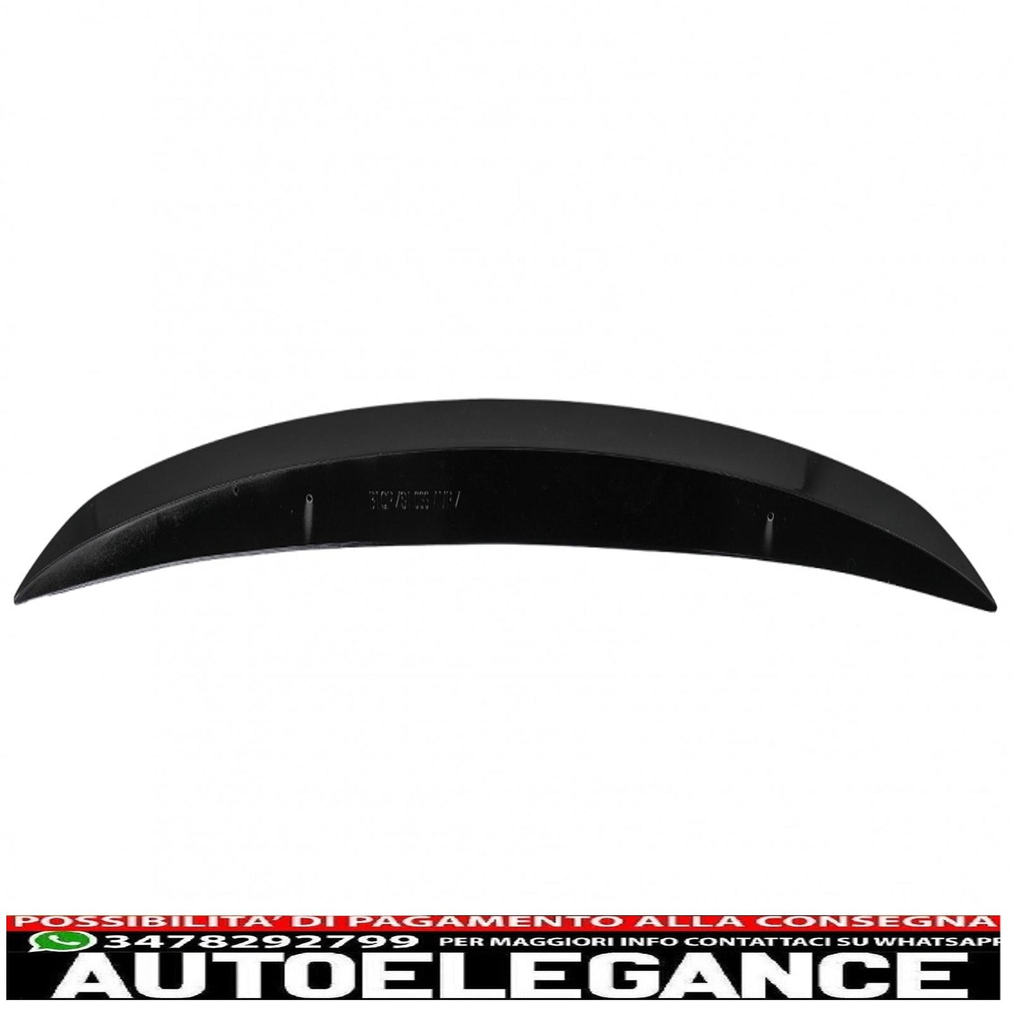 Tappo spoiler sul tetto adatto per Mercedes Cla X118 Shooting Brake (2019-up) Piano Black