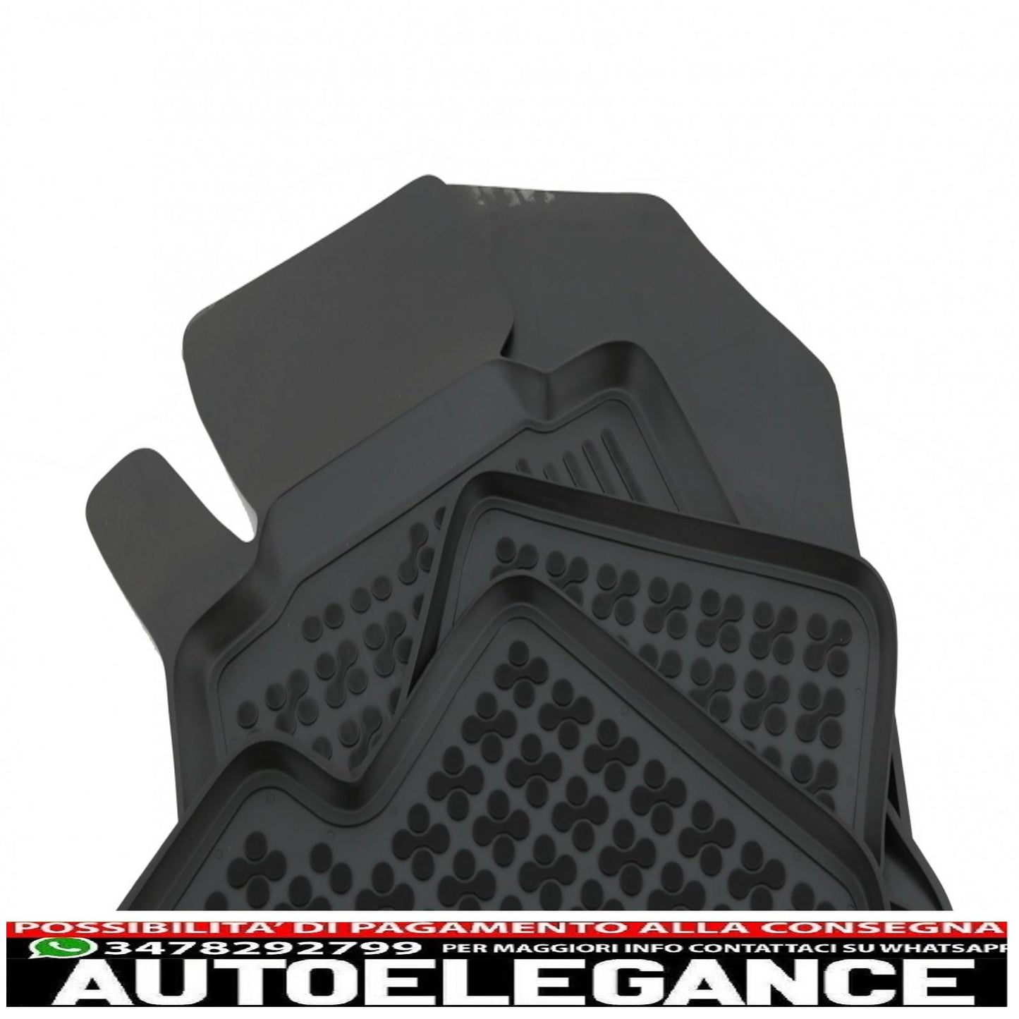 rubber mat suitable for mazda 3 iii (2013+)
