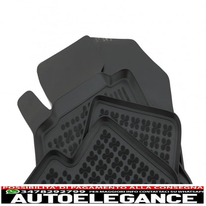 rubber mat suitable for mazda 3 iii (2013+)