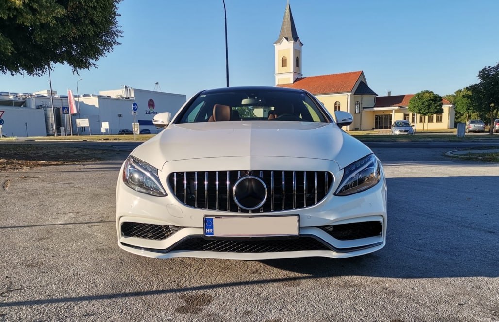 FRONT BUMPER SUITABLE FOR MERCEDES C CLASS W205 2015-2018 LOOK C63