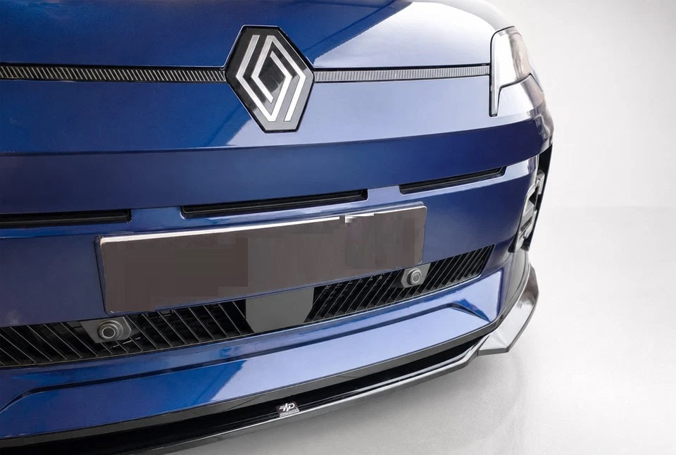 👉Splitter anteriore per Renault 5 E-Tech (2024-) in ABS nero lucido👈