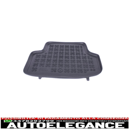 black rubber mat suitable for Seat leon iii 2013+, leon st 2014+
