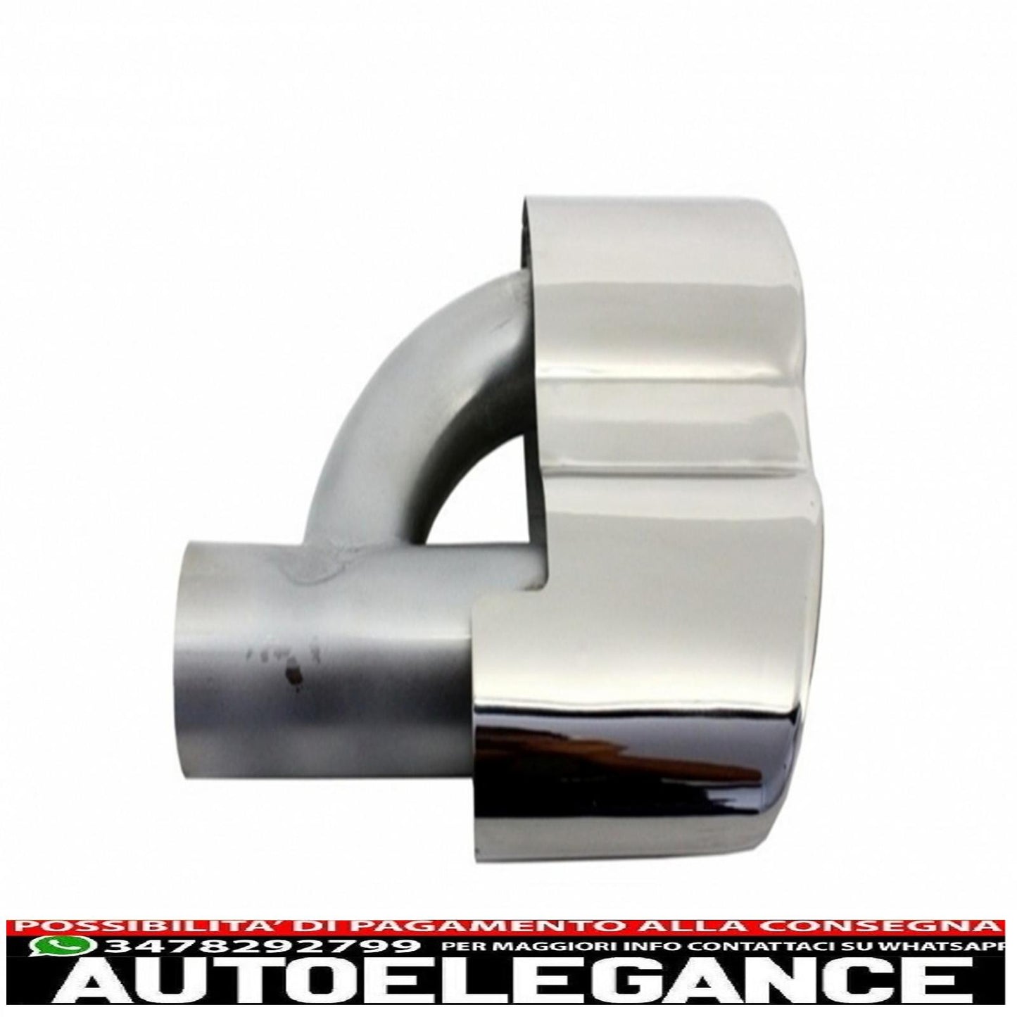 Rear bumper suitable for mercedes w221 s class (2005-2011) with exhaust tips 