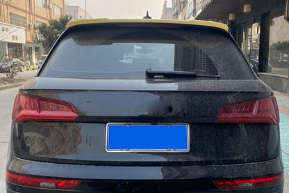 ROOF SPOILER WING SUITABLE FOR AUDI Q5 FY 2017-2020 TUNING LOOK GLOSSY BLACK 