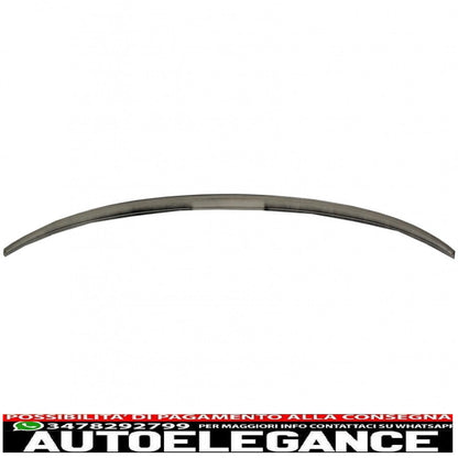 trunk spoiler suitable for audi a6 c7 4g 4 doors (2011-2018) matt black