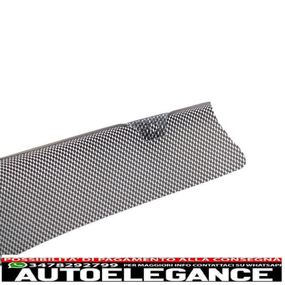 Bonnet protection sand deflector suitable for Dacia Duster (2009-up) Nissan Terrano (2014-up) carbon design