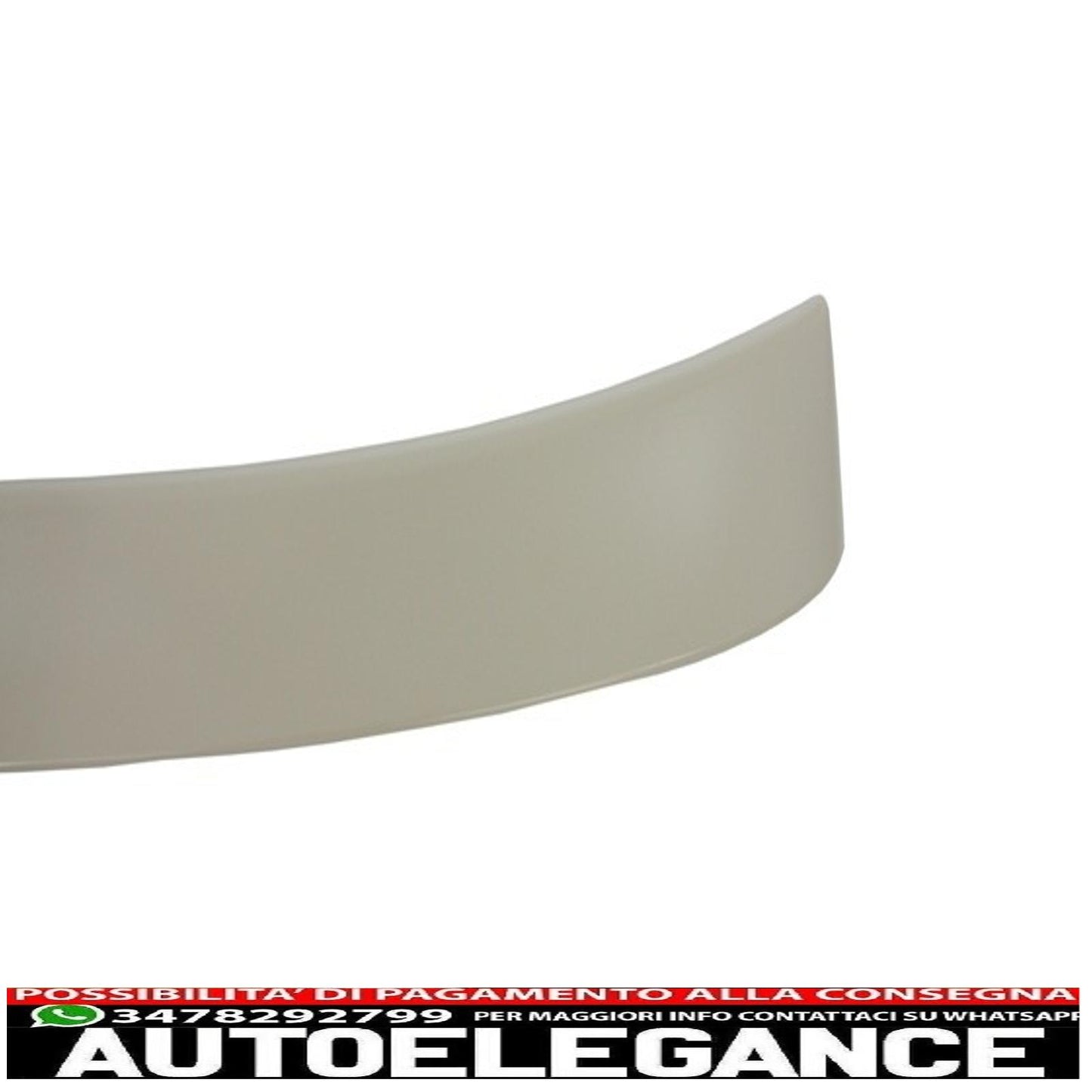 roof spoiler suitable for mercedes w211 e-class facelift (2007-2009) l-design 